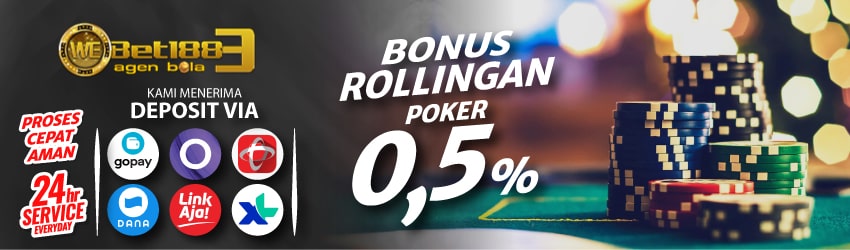 Bonus Rollingan Poker